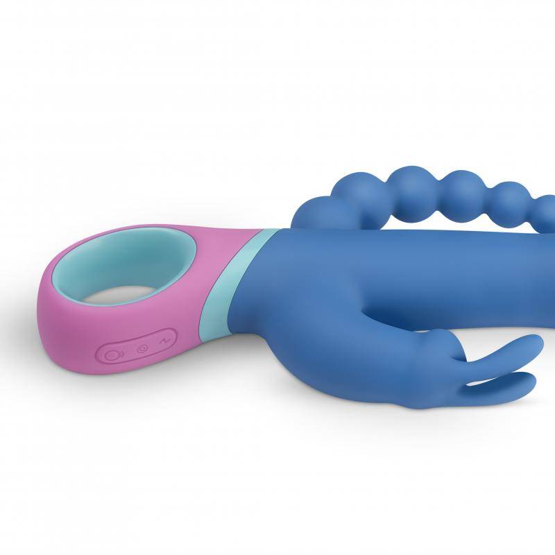 Rabbit Triple Vibrator PMV20 Vice Blue