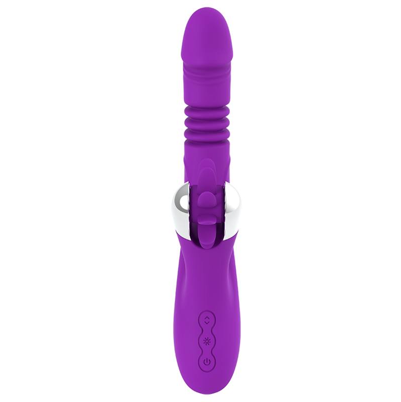 Rabbit Vibrator Up & Down Fun Factory Funny Purple