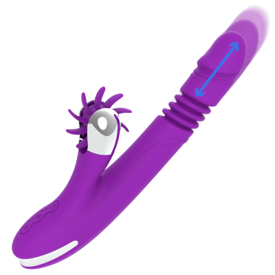 Rabbit Vibrator Up & Down Fun Factory Funny Purple Rabbit Vibrator Up & Down Fun Factory Funny Purple
