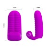 Finger Vibrator Pretty Love Abbott Purple