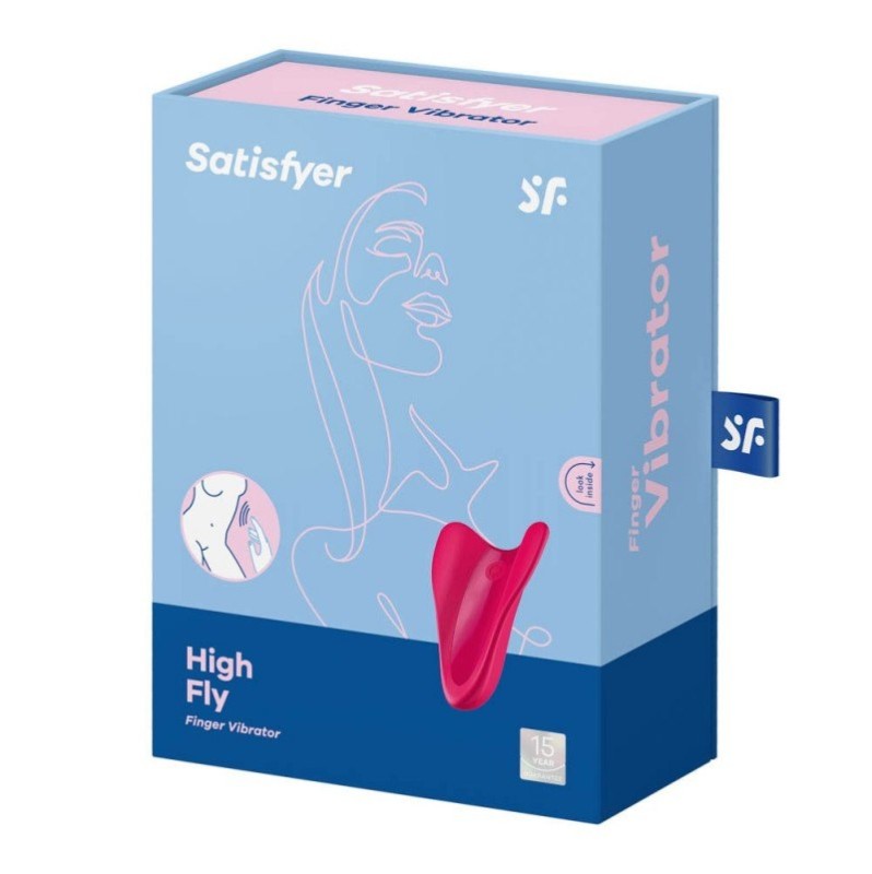 Finger Vibrator Satisfyer High Fly Fuchsia