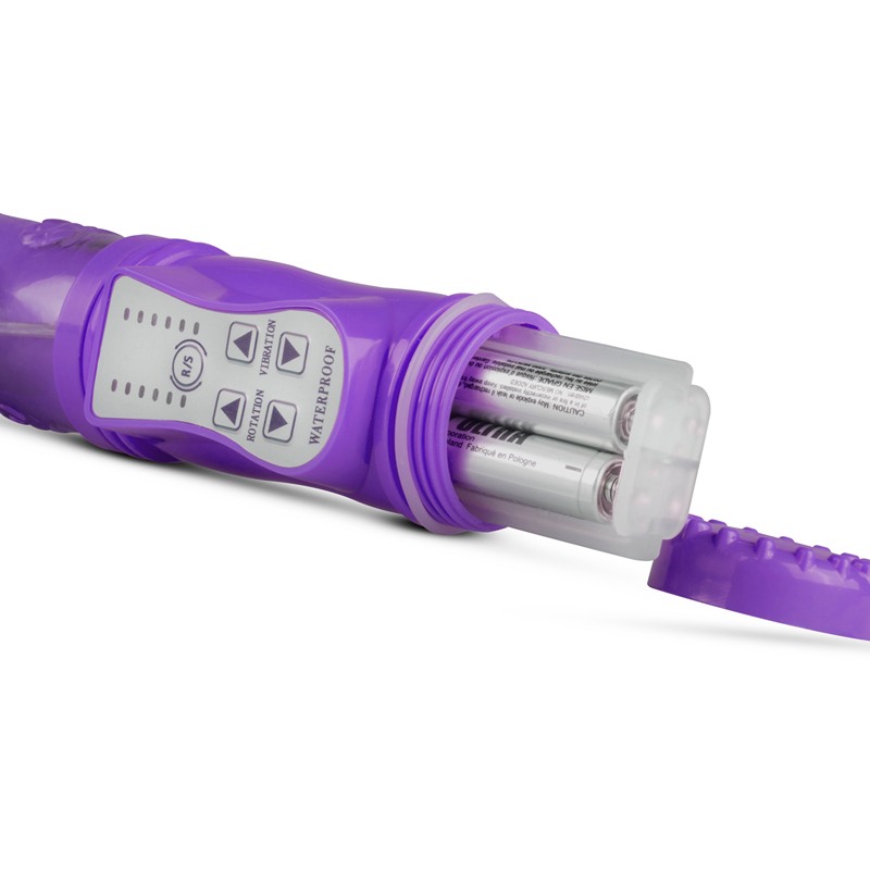 Rabbit Thrusting Vibrator Easytoys Purple