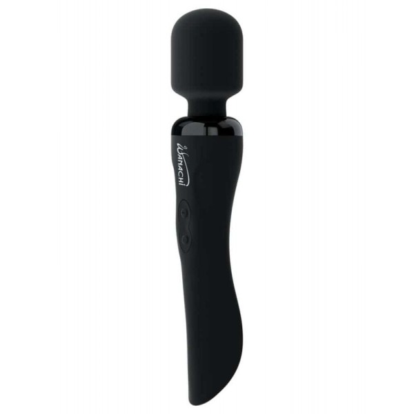 Wand Vibrator Pipedream Wanachi Body Recharger Black