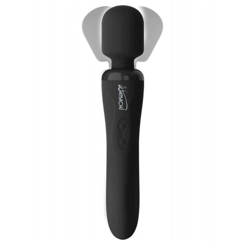 Wand Vibrator Pipedream Wanachi Body Recharger Black