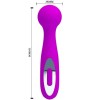 Wand Vibrator Pretty Love Wade Purple