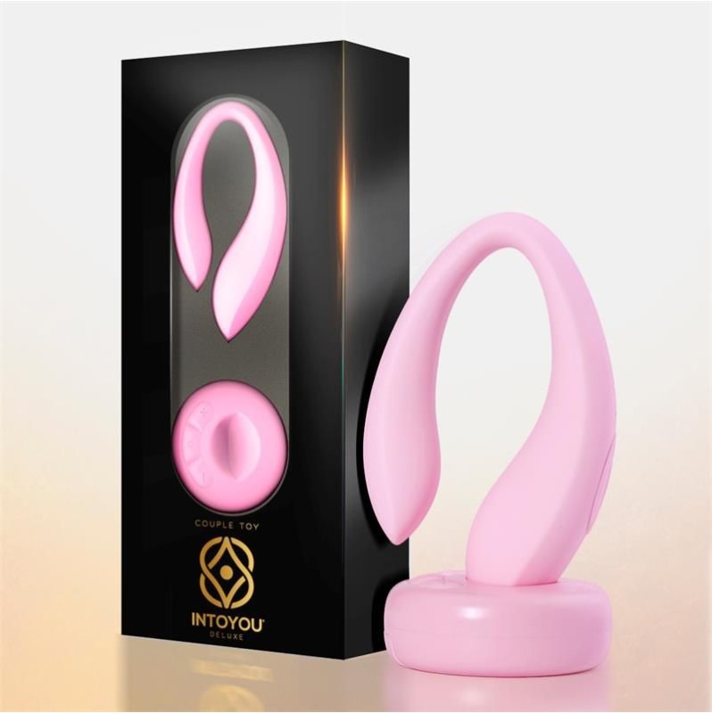 Couples Vibrator with Skeleton 180º Intoyou Pink