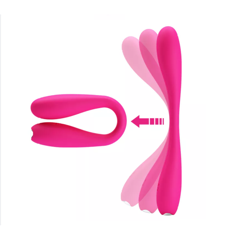 Couples Vibrator Pretty Love Yedda Pink