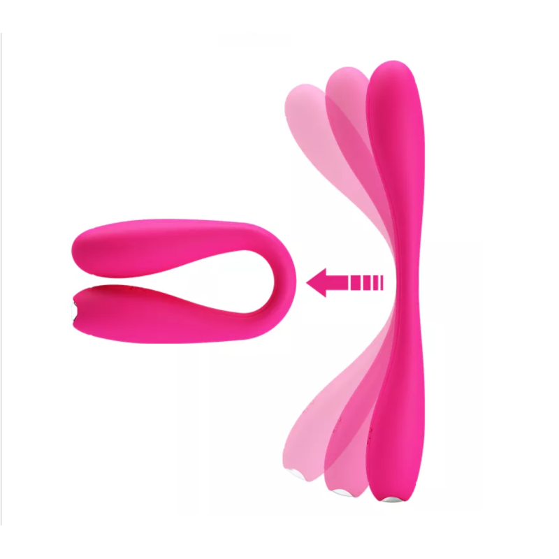 Couples Vibrator Pretty Love Yedda Pink Couples Vibrator Pretty Love Yedda Pink