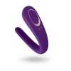Couples Vibrator Satisfyer Double Classic Purple Couples Vibrator Satisfyer Double Classic Purple