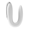 Couples Vibrator Satisfyer Double Fun White