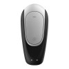 Couples Vibrator Satisfyer Double Fun Black Couples Vibrator Satisfyer Double Fun Black