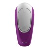 Couples Vibrator Satisfyer Double Fun Violet Couples Vibrator Satisfyer Double Fun Violet