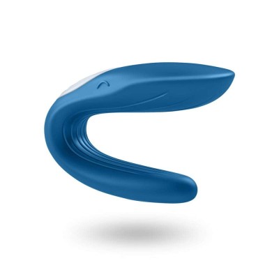 Couples Vibrator Satisfyer Double Whale Blue Couples Vibrator Satisfyer Double Whale Blue