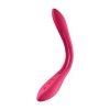 Couples Vibrator Satisfyer Elastic Joy Red