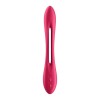 Couples Vibrator Satisfyer Elastic Joy Red