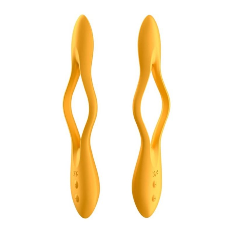 Couples Vibrator Satisfyer Elastic Joy Dark Yellow