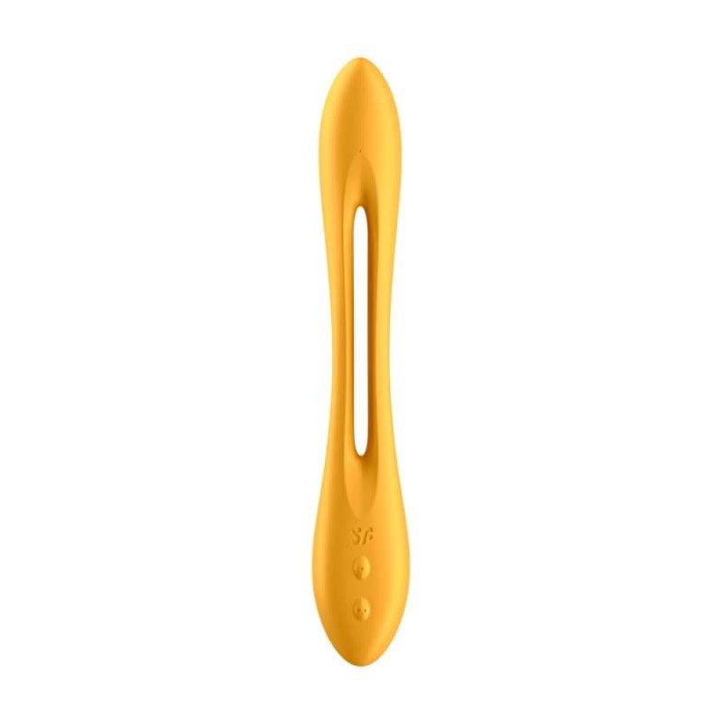 Couples Vibrator Satisfyer Elastic Joy Dark Yellow