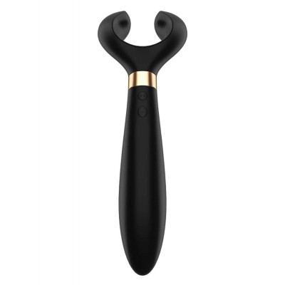 Couples Vibrator Satisfyer Partner Multifun 3 Black Couples Vibrator Satisfyer Partner Multifun 3 Black
