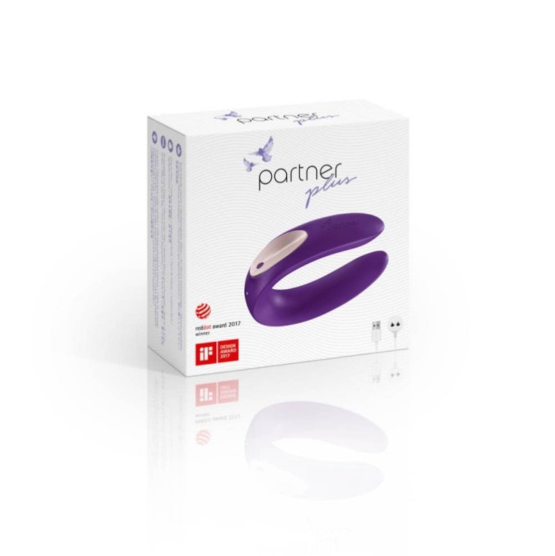 Couples Vibrator Satisfyer Partner Plus Purple