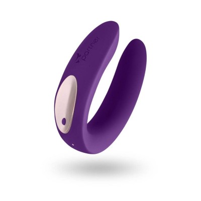 Δονητής Ζευγαριών Satisfyer Partner Plus Μοβ