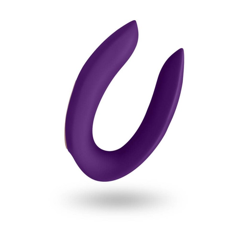 Couples Vibrator Satisfyer Partner Plus Purple Couples Vibrator Satisfyer Partner Plus Purple