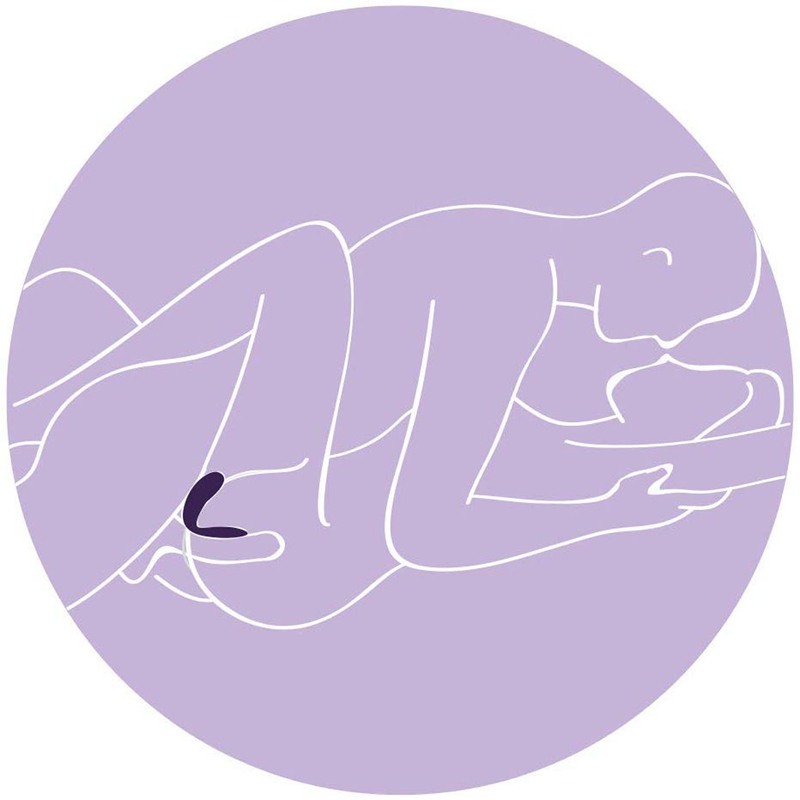 Couples Vibrator Satisfyer Partner Plus Remote Purple Couples Vibrator Satisfyer Partner Plus Remote Purple