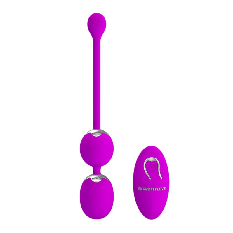 Vibrating Vaginal Balls Pretty Love Willie Purple