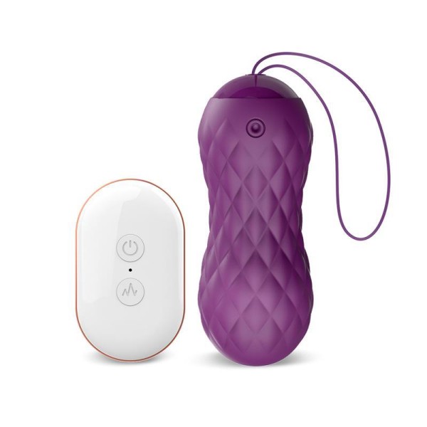 Vibrating Egg Latetobed Waving Nima Purple