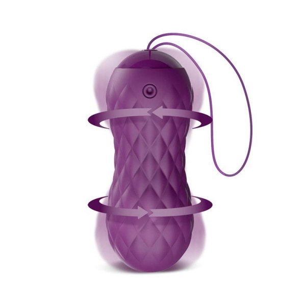 Vibrating Egg Latetobed Waving Nima Purple