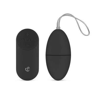 Remote Control Vibrating Egg Easytoys Black Remote Control Vibrating Egg Easytoys Black