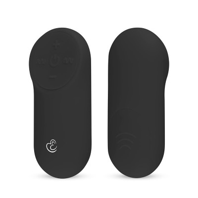 Remote Control Vibrating Egg Easytoys Black Remote Control Vibrating Egg Easytoys Black