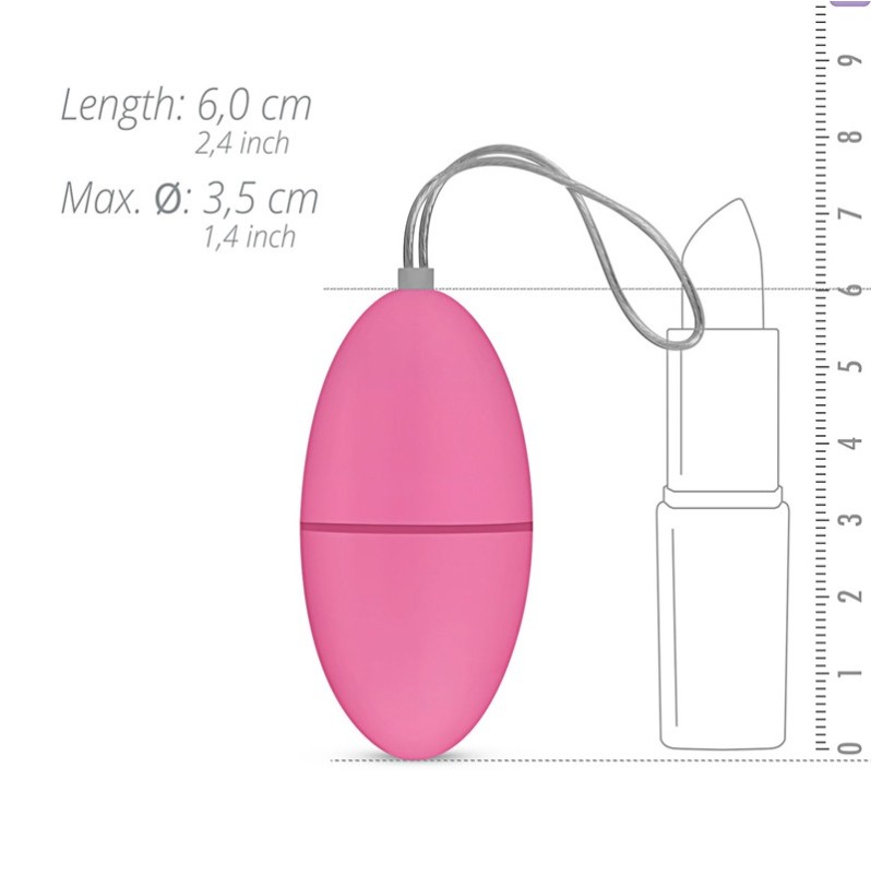 Remote Control Vibrating Egg Easytoys Pink