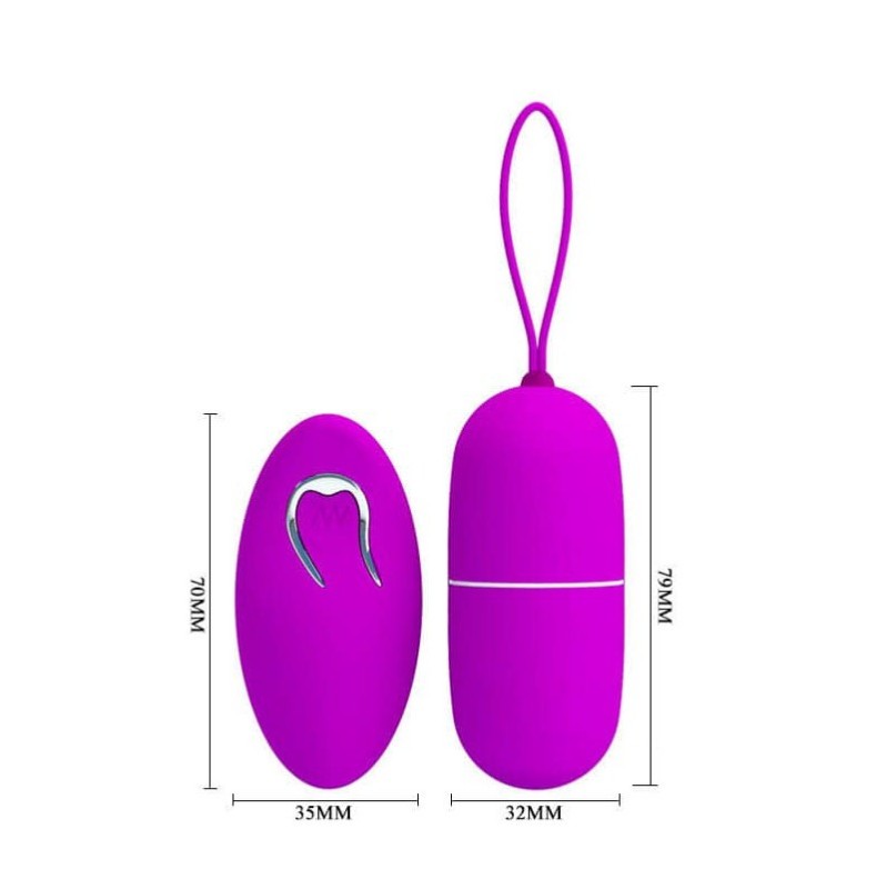 Vibrating Egg Pretty Love Arvin Purple