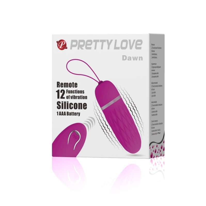 Vibrating Egg Pretty Love Dawn Purple