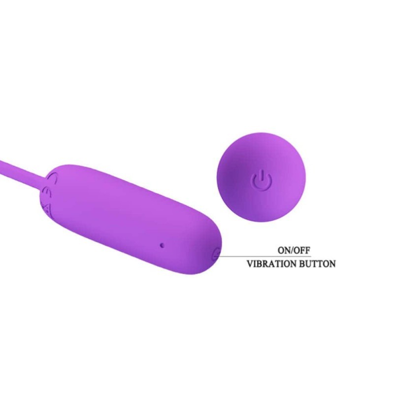 Vibrating Egg Pretty Love Joyce Purple