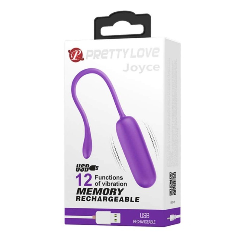 Vibrating Egg Pretty Love Joyce Purple