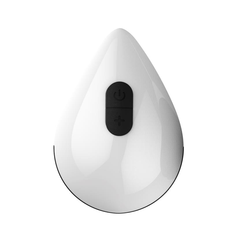 Vibrating Remote Silicone Egg USB Drops Black Vibrating Remote Silicone Egg USB Drops Black