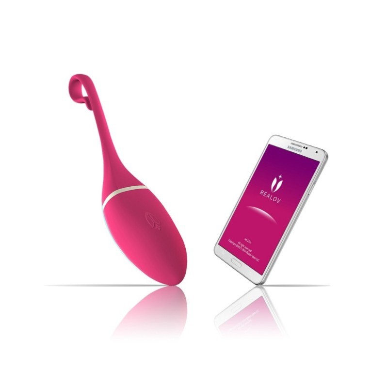 Vibrating Smart Egg Realov Irena Pink