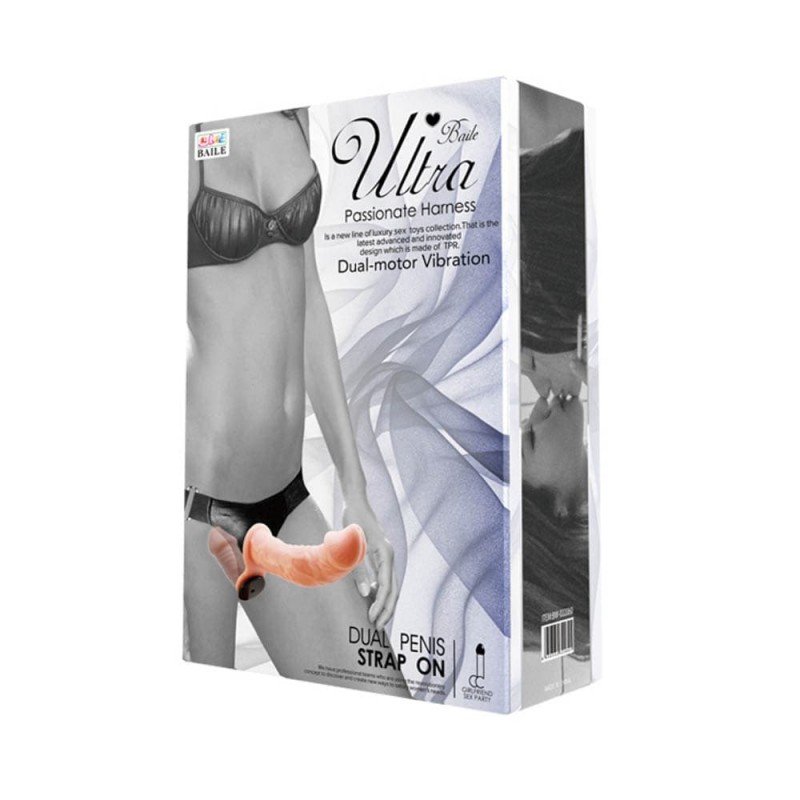 Ultra Passionate Harness Dual Motor Vibration Baile Nude Ultra Passionate Harness Dual Motor Vibration Baile Nude