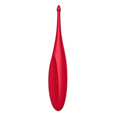 Clitoral Vibrator Satisfyer Twirling Fun Poppy Red