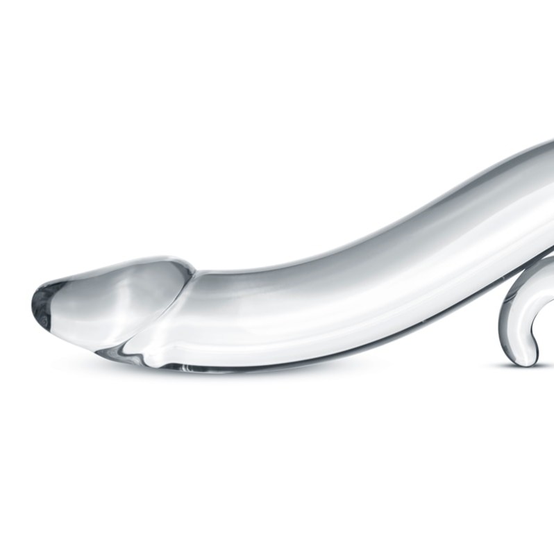 Glass Dildo Gildo No. 14 18cm Clear