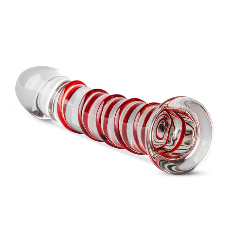 Glass Dildo Gildo No. 15 17.5cm Clear