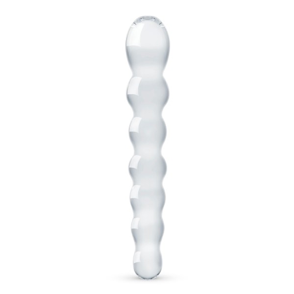 Glass Dildo Gildo No. 19 20cm Clear