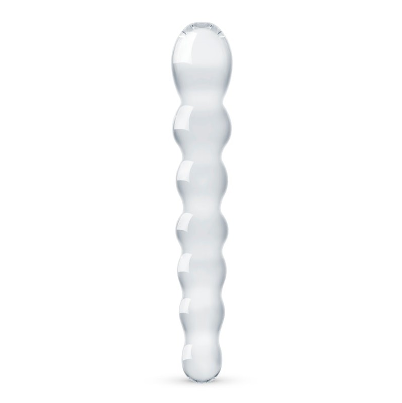 Glass Dildo Gildo No. 19 20cm Clear