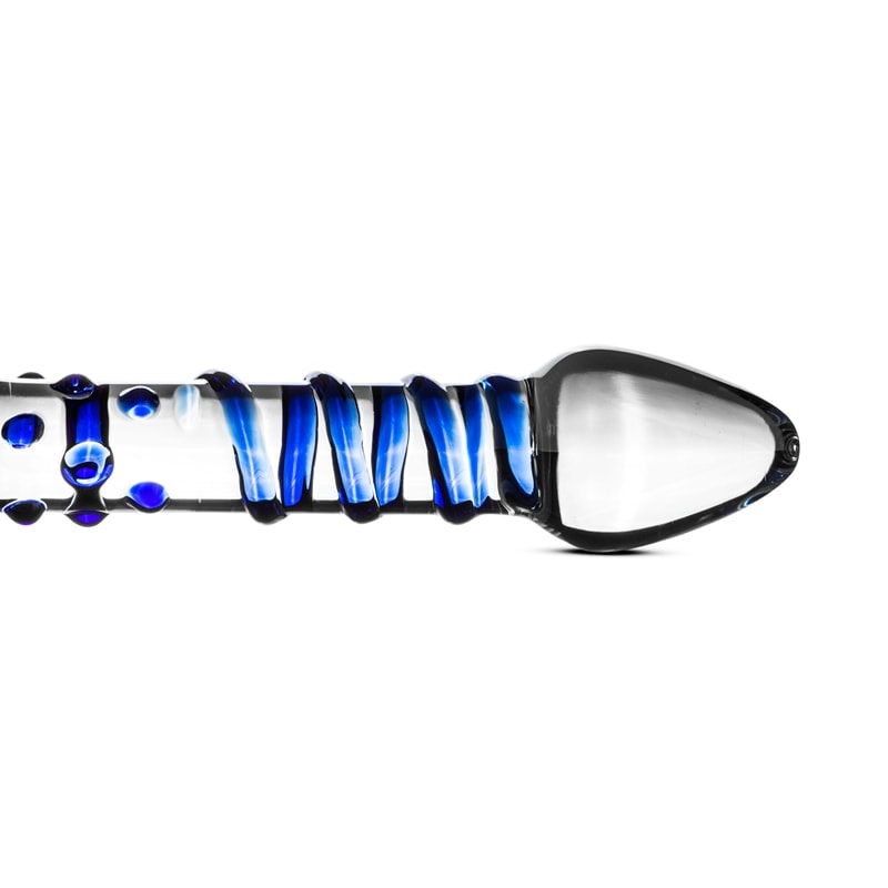 Γυάλινο Dildo Gildo No. 21 20cm Διαφανές