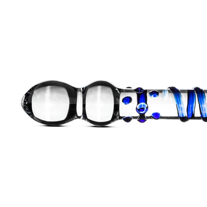 Γυάλινο Dildo Gildo No. 21 20cm Διαφανές