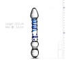 Glass Dildo Gildo No. 21 20cm Clear