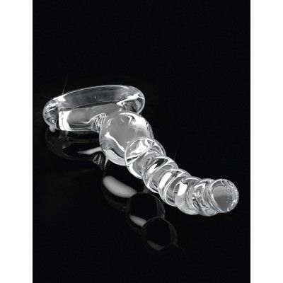 Glass Dildo Icicles No. 67 Clear Glass Dildo Icicles No. 67 Clear
