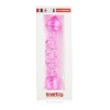 Γυάλινο Dildo Lovetoy Glass Romance 2 17.8cm Ροζ