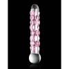 Glass Dildo Pipedream Icicles No. 7 17.8cm Pink